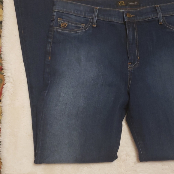 ORO by Ileana Oro Bootcut Dark Blue Jeans sz 16 - Picture 2 of 6